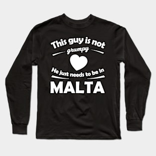 Malta Long Sleeve T-Shirt